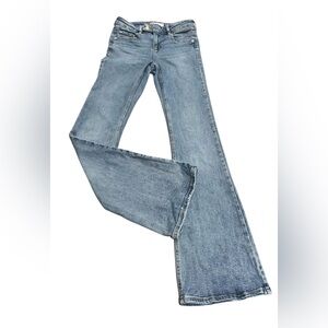 Garage Denim Low Rise Flare Jeans Women’s/Junios Size 1 Stretch Bootcut